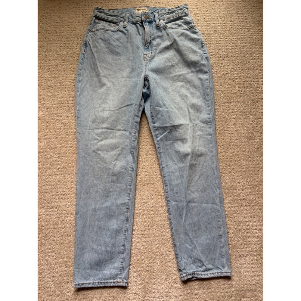 Madewell Curvy Perfect Vintage Jean 29 Light Wash 100% Cotton Coastal Heritage